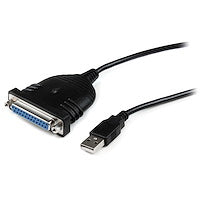 6 ft USB to DB25 Parallel Printer Adapter Cable PC or Laptop With a Free USB Port 2 Years