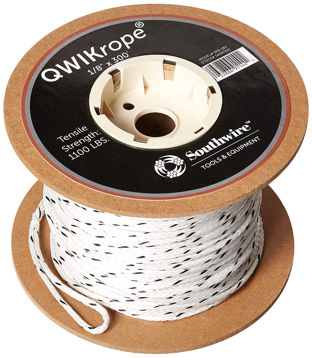Southwire SPR-186 SIMRope 1/8 in x 600 ft