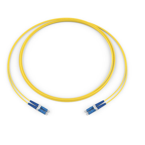 Standard LCUPC Duplex SM SMF 2F Zipcord Riser Standard Yellow Jacket 15 Meters CORNING-C 040402R5120015M