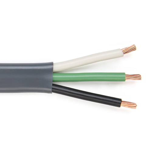 Waytek WD16-3 16 Gauge 3C 19/29 Strand Bare Copper Unshielded Flat PVC 105C 60V Brake Cable