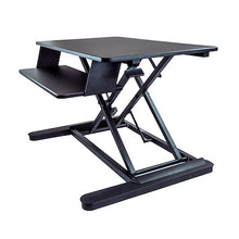 Sit Stand Desk Converter with Keyboard Tray Large 35 x 21 Surface