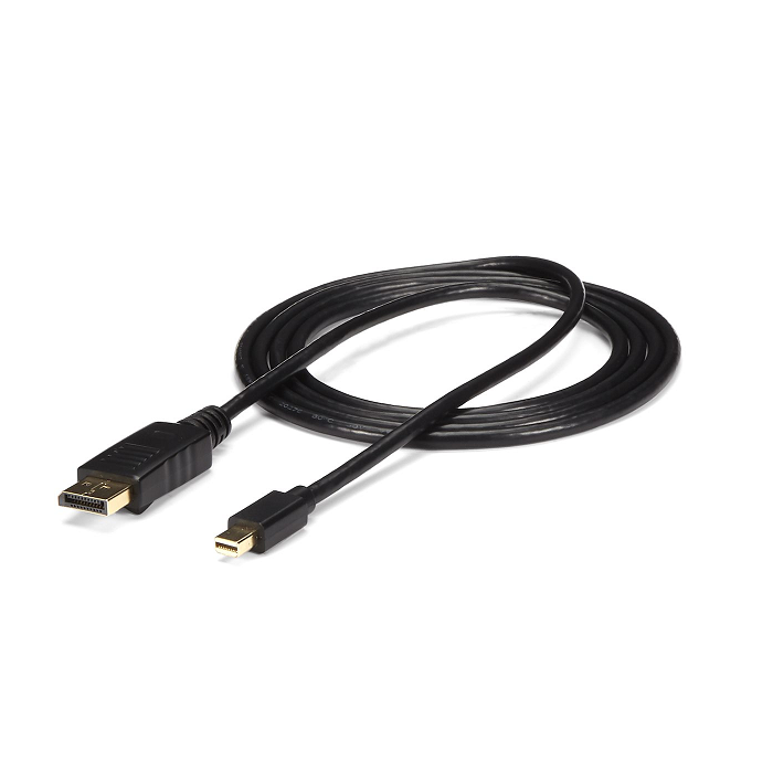 6' Mini DisplayPort to DisplayPort 1.2 Cable 4K x 2K UHD With HBR2 For Monitor