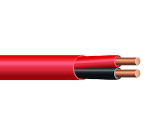 ECS FAG18-21CB0 18 AWG 21C Solid Bare Copper Unshielded PVC 300V 105°C CMG FT4 Fire Alarm Cable