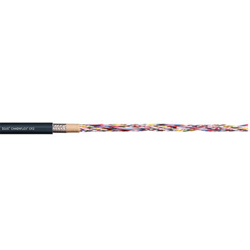 Igus CF2-01-18 26 AWG 18C Stranded Bare Copper Shield TC Braid PUR 300V Chainflex® CF2 Control Cable