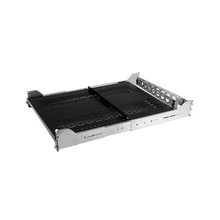 2U 19” Vented Sliding Server Rack Tray Shelf 24" Deep Holds Upto 50.1 lbs With Cable Management Arm Steel Black