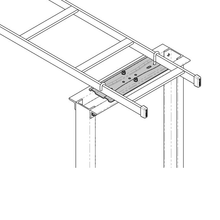 Cable Runway Wall to Rack Kit Black 9"W x 54"L CPI 11911-709