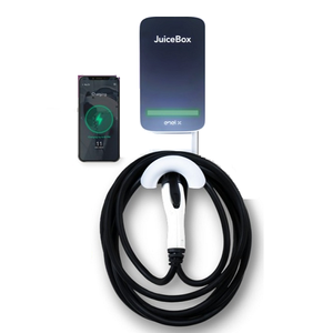 JUICEBOX 40 Smart Home Electric Vehicle Charging Station (6-50 Plug-In) With Built-in WiFi Connectivity