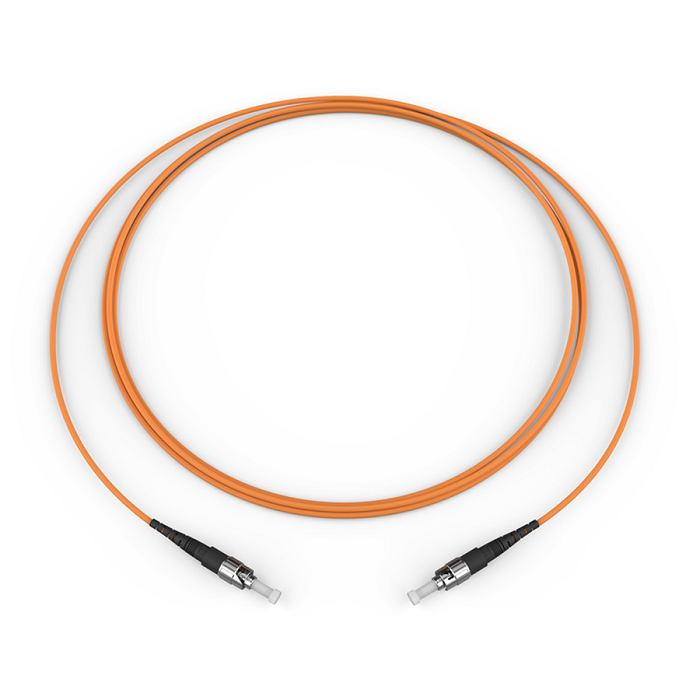 Fiber Optic Jumper Standard ST MM OM1 62.5um Standard Orange Jacket 2 Meters 505001K2130002M