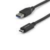 3' USB 3.1 Type-A to C 10Gbps IF Certified Charging Cable Black