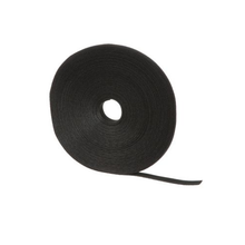Tak-Ty® Hook and Loop Cable Strip Tie, Black Panduit Roll HLS-75R0