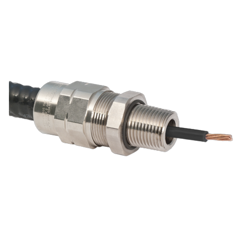 Aluminum Globally Approved Hazardous Location Cable Gland CMP TMC2050A075