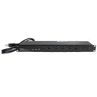 1U Rackmount PDU with 16 Outlets and Surge Protection Rack Solution