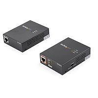 1 Port Gigabit PoE Injector & Splitter Kit 60W Over 100m 12-24V DC Splitter 802.3af/at/bt Compatible Midspan Single Port Ultra