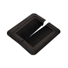 Rectangular Raised Floor Grommet 1 Each Black CPI 13671-001