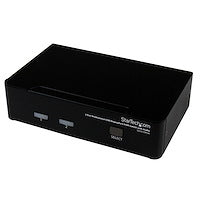 2 Port Professional USB DisplayPort KVM Switch with Audio