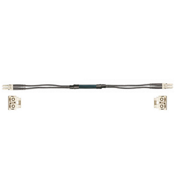 Igus LWL99230005 2Fiber Connector AB-LC 50μm Multimode Gradient Glass PVC Harnessed Optic Cable