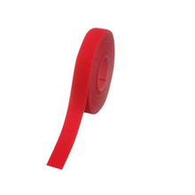 Tak-ty® Hook And Loop Strip Roll Cable Tie, Red Panduit HLS-15R2