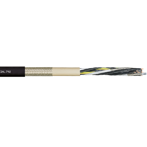 Igus Chainflex® CFSPECIAL-792 Stranded Bare Copper Shield TC Braid 1000V PUR Hybrid Cable
