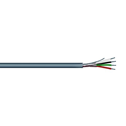 ECS E18-15CA0 18 AWG 15C Stranded Tinned Copper Drain Shielded Al Foil PVC CMG 600V Electronic Cable