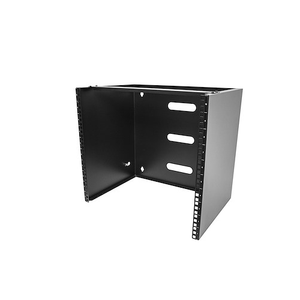 10U Wall Mount Network Rack 14" Deep 19" Patch Panel Bracket for Shallow Server Network Switches