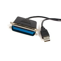 10 ft USB to Parallel Printer Adapter Add a Centronics Parallel Port Black