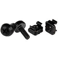 M5 Mounting Screws and Cage Nuts Black (Pack of 100)