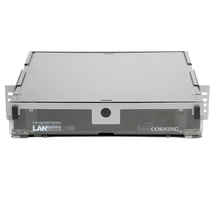 Rack 19" Pretium Connector Housing (PCH) two rack units hold four CCH Connector Panels CORNING-C PCH-02U