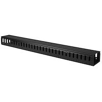 20U 3 ft Vertical Cable Organizer with Finger Ducts
