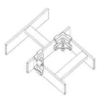 0.38"W x 1.5"H Junction-Splice Kit Black CPI 11302-701