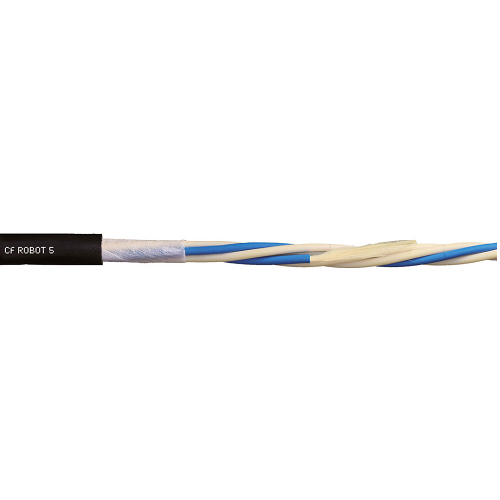 Igus Chainflex® CFROBOT5 Stranded Aramid GOF Multimode Glass TPE Fiber Optical Cable