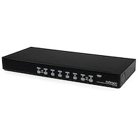 8 Port 1U Rackmount USB KVM Switch with OSD