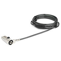 Laptop Cable Lock 4-Digit Combination Laptop/Desktop Security Cable Lock for Wedge Slot Computers Portable