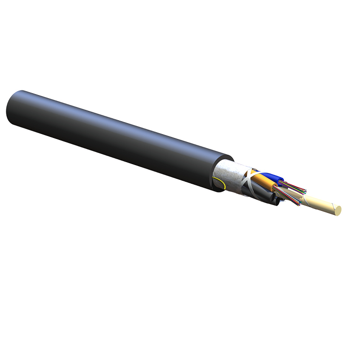 ALTOS Loose Tube Gel-Free Cable 24 F SMF-28 Ultra fiber Single-mode (OS2) CORNING-C 024ZU4-T4122D20