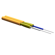 Reel In A Box Zipcord Tight-Buffered Cable Plenum 2 F 2.8 mm diameter 62.5 µm multimode (OM1) CORNING-C 002K58-31130-B2