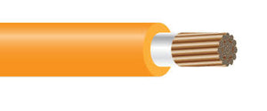 6 AWG 1 Conductor 600V Orange Super Excelene Welding Cable ( Reduced Price of 250ft, 500ft,1000ft, 2000ft )