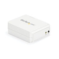 Ethernet to USB 2.0 10/100Mbps Network LPR Print Server RJ-45 External Ports