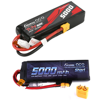 Gens Ace Short-Size Lipo Battery Pack With XT60 Plug