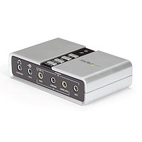 7.1 USB Audio Adapter External Sound Card with SPDIF Digital Audio With Home Theater-Ready Sound System