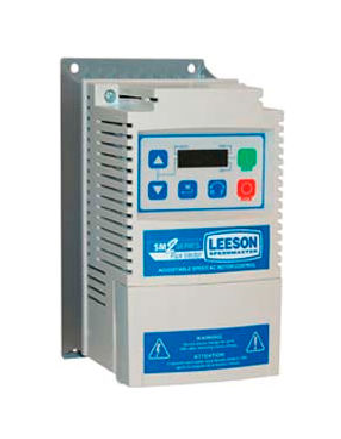 200/240V Leeson Motors AC Controls Vector Series Drive VFD NEMA 1 3PH 20HP 174619