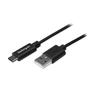 13' USB-A to USB-C W/ USB-IF Certified Charging Cable Black