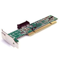 PCI to PCI Express Adapter Card PCI Expansion Slot Standard Profile Green