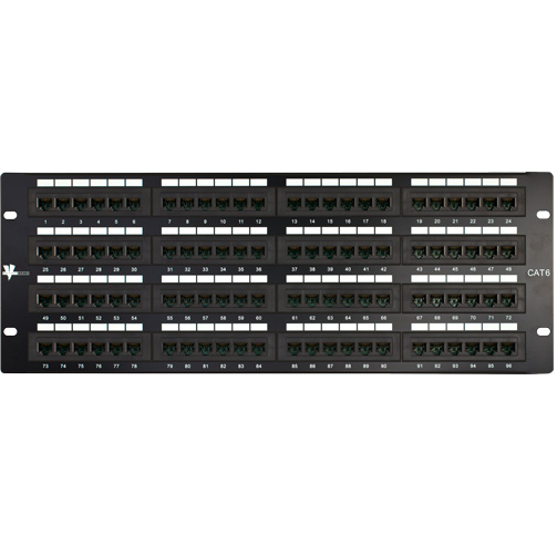 96 Port CAT6 4U 110 IDC Patch Panel 042-379/96
