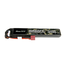 Gens Ace 1200mAh 3S1P 11.1V 25C Airsoft Battery With Dean Plug