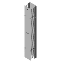 MCS-EFX Master Cabling Section with Extended Fingers Single-Sided Black CPI 40093-715