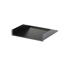 2U Server Rack Shelf Universal Mount Heavy Duty Steel 18" Deep Cantilever Tray Holds Upto 125lbs For 19" Network Equipment Rack & Cabinet