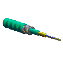 MIC Tight-Buffered Interlocking Armored Cable Plenum 6 F 50 µm multimode (OM4) CORNING-C 006T88-31190-A3