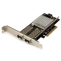 2-Port 10G Fiber Network Card with Open SFP+ - PCIe PXE Network Boot Support Intel Chip
