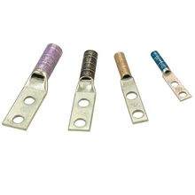 Compression Lugs Two-Hole 6 Cable 750" Hole Spacing 375" Hole Size Blue CPI 40162-902