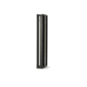 Evolution g2 Double-Sided Black Vertical Cable Manager 84"H x 6"W x 24.5"D CPI 35521-703