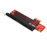 PCI Express X1 to X16 Low Profile Slot Extension Adapter 2.5 Gbps Red Lifetime